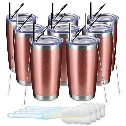 Stainless Steel Durable Powder Coated Insulated Coffee Cup for Cold & Hot Drinks COKTIK 30 oz 8 Pack Stainless Steel Tumbler Double Wall Vacuum Insulated Coffee Travel Mug with Lid Stainless Steel Durable Powder Coated Insulated Coffee Cup for Cold & Hot Drinks COKTIK 30 oz 8 Pack Stainless Steel Tumbler Double Wall Vacuum Insulated Coffee Travel Mug with Lid